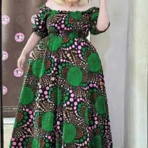 DLB- LONG ELEGANT TRADITIONAL DRESS