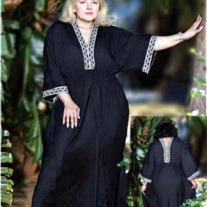 DLB- ELEGANT PLUS SIZE FLARED DRESS