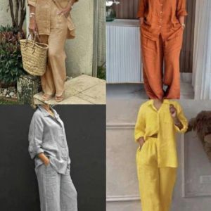 DLB-ELEGANT SHIRT TWO PIECE TROUSER