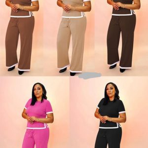 DLB-LADIES KNITTED TWO PIECE