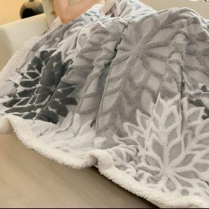 DLB-Thickened Winter Throw Blanket